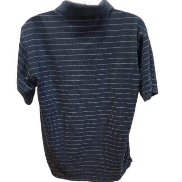 Men's Van Heusen St. John's Bay Set of 3 Blue Cream Polo Shirts Size Large Mens - Picture 7 of 7